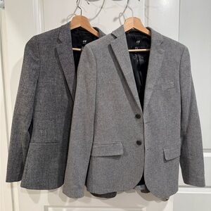 Pair Men’s Grey Blazers